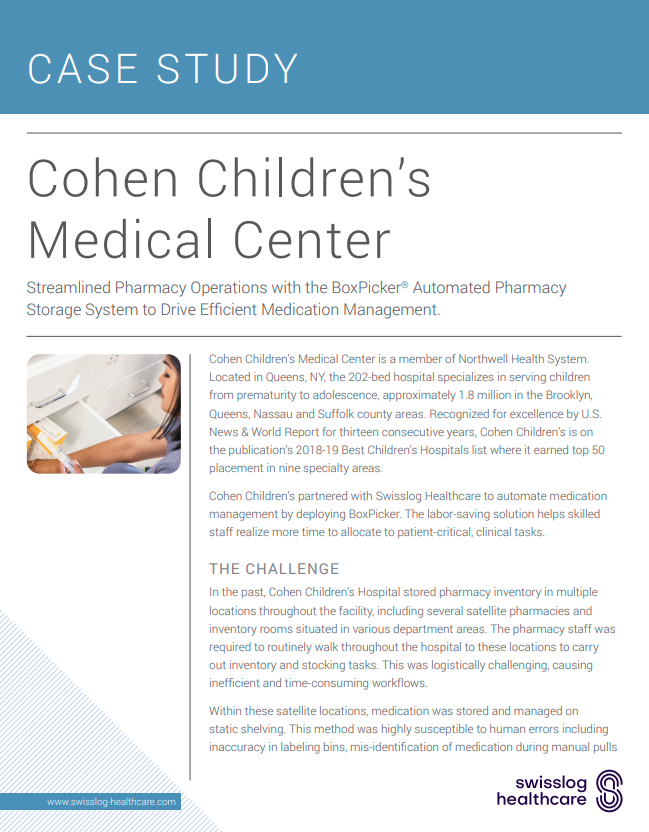 Cohen Children�s Medical Center